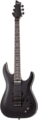 Guitare électrique Schecter C-1 SLS ELITE TWIN FR S (Satin Black)