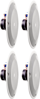 JBL 8138 Pack 4 pièces 8 haut-parleur de plafond à gamme complète de 200 Mm à utiliser avec des backcans pré-installés