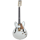 Schecter CORSAIR-12 Wayne Hussey 12-String Hollow-Body Electric Guitar (Ivory)