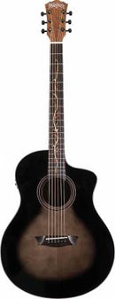 Guitare électro-acoustique Washburn BTS9VCECH-D Bella Tono Series (Gloss Charcoal Burst)