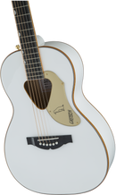 Gretsch Guitars G5021E RANCHER PENGUIN PARLOR Acoustic/Electric Guitar (White)