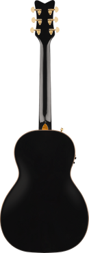 Gretsch Guitars G5021E RANCHER PENGUIN PARLOR Acoustic/Electric Guitar (Black)