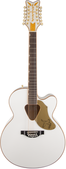 Gretsch Guitars G5022CWFE-12 RANCHER FALCON 12-String Acoustic/Electric Guitar (White)