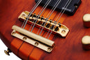 Schecter STILETTO STUDIO-8 8-String Left-Handed Electric Bass Guitar (Honey Satin)