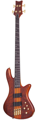 Schecter STILETTO STUDIO-4 FF Fanned Fret Electric Bass Guitar (Honey Satin)