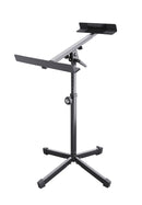K&M 28070 Support Hackbrett en acier avec base pliante à 4 pieds