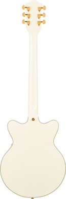 Guitare électrique semi-hollow Gretsch Guitars G2655TG STREAMLINER CENTER BLOCK JR Édition Limitée (Blanc Vintage)