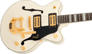 Guitare électrique semi-hollow Gretsch Guitars G2655TG STREAMLINER CENTER BLOCK JR Édition Limitée (Blanc Vintage)