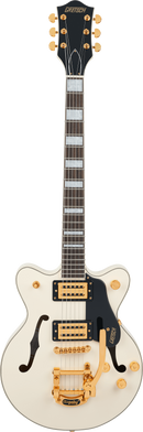 Guitare électrique semi-hollow Gretsch Guitars G2655TG STREAMLINER CENTER BLOCK JR Édition Limitée (Blanc Vintage)