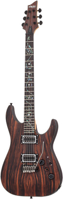Guitare électrique Schecter C-1 EXOTIC SPECIAL EDITION (Natural Satin)