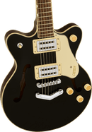 Gretsch Guitars G2655 STREAMLINER Semi-Hollow Electric Guitar (Black)