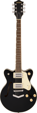 Gretsch Guitars G2655 STREAMLINER Semi-Hollow Electric Guitar (Black)