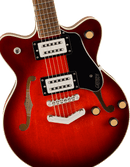 Gretsch Guitars G2655 STREAMLINER Semi-Hollow Electric Guitar (Claret Burst)