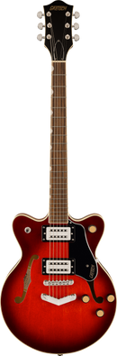 Gretsch Guitars G2655 STREAMLINER Semi-Hollow Electric Guitar (Claret Burst)