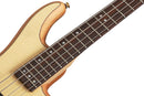 Guitare basse électrique Schecter STILETTO CUSTOM-4 (Natural Satin)