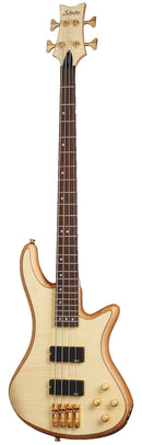 Guitare basse électrique Schecter STILETTO CUSTOM-4 (Natural Satin)