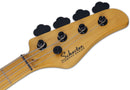 Schecter MODEL-T SESSION Left-Handed Electric Bass Guitar (Aged Natural Satin)