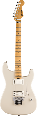 Charvel Guitars AMERICAN NEO-CLASSICAL SAN DIMAS STYLE 1 SD1 HH FR MPL Electric Guitar (Ivory Blitz)