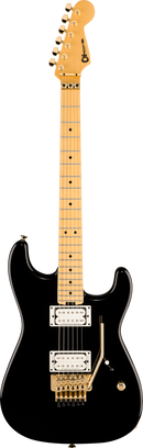Guitare électrique Charvel Guitars AMERICAN NEO-CLASSIC SAN DIMAS STYLE 1 SD1 HH FR MPL (noir brillant)