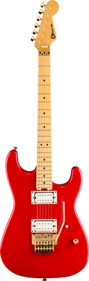 Guitare électrique Charvel Guitars AMERICAN NEO-CLASSIC SAN DIMAS STYLE 1 SD1 HH FR MPL (Rouge Racing)