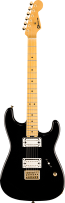 Charvel Guitars AMERICAN NEO-CLASSIC SAN DIMAS SD1 HH HT MPL Electric Guitar (Gloss Black)