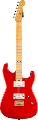 Guitare électrique Charvel Guitars AMERICAN NEO-CLASSIC SAN DIMAS SD1 HH HT MPL (Rouge Racing)