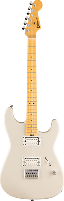 Charvel Guitars AMERICAN NEO-CLASSIC SAN DIMAS SD1 HH HT MPL Electric Guitar (Ivory Blitz)