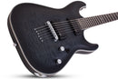 Schecter C-1 PLATINUM Electric Guitar (See-Thru Black Satin)