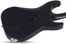 Schecter DAMIEN PLATINUM-6 FR Left-Handed Electric Guitar (Satin Black)