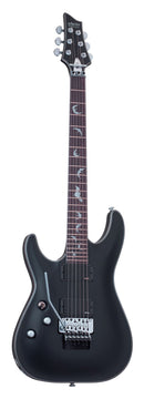 Schecter DAMIEN PLATINUM-6 FR Left-Handed Electric Guitar (Satin Black)