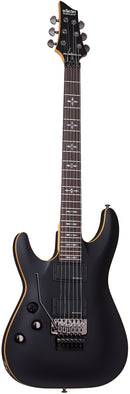 Guitare électrique pour gaucher Schecter DEMON-6 FR (Satin Black)