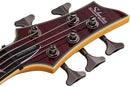 Schecter OMEN EXTREME-5 5-String Electric Bass Guitar (Black Cherry)