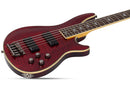 Schecter OMEN EXTREME-5 5-String Electric Bass Guitar (Black Cherry)