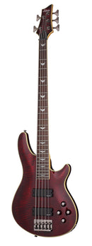 Schecter OMEN EXTREME-5 5-String Electric Bass Guitar (Black Cherry)