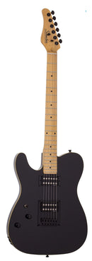 Guitare électrique pour gaucher Schecter PT-MM (Gloss Black)