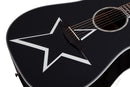Guitare acoustique Schecter RS-1000 BUSKER Robert Smith Signature (Gloss Black)