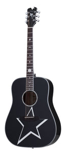 Guitare acoustique Schecter RS-1000 BUSKER Robert Smith Signature (Gloss Black)