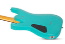 Guitare électrique Schecter C-6 DELUXE (Satin Aqua)