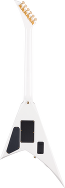Jackson Guitars MJ SERIES RHOADS RR24MG Electric Guitar (White With Black Pinstripes)