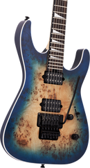 Jackson Guitars MJ SERIES DINKY DKRP Electric Guitar (Transparent Blue Burst)