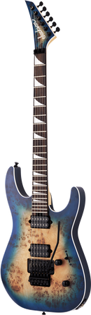Jackson Guitars MJ SERIES DINKY DKRP Electric Guitar (Transparent Blue Burst)