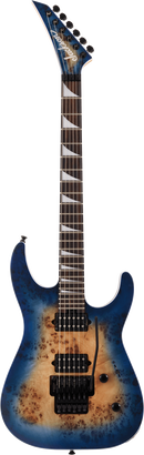Jackson Guitars MJ SERIES DINKY DKRP Electric Guitar (Transparent Blue Burst)