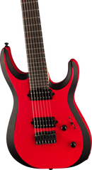 Jackson Guitars PRO PLUS SERIES DINKY MDK HT7 7-String Electric Guitar (Satin Red With Black)