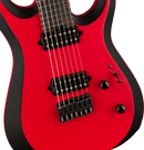 Jackson Guitars PRO PLUS SERIES DINKY MDK HT7 7-String Electric Guitar (Satin Red With Black)