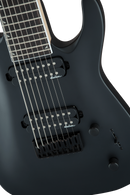 Guitare électrique 8 cordes Jackson Guitars JS SERIES DINKY ARCH TOP JS32-8 DKA HT (noir satiné)