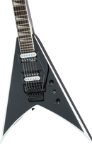 Guitare électrique Jackson Guitars JS SERIES KING V JS32 (noire avec chanfreins blancs)