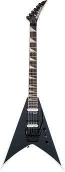 Guitare électrique Jackson Guitars JS SERIES KING V JS32 (noire avec chanfreins blancs)