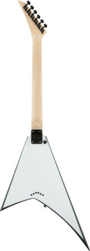 Guitare électrique Jackson Guitars série JS RHOADS JS32T (blanche avec chanfreins noirs)