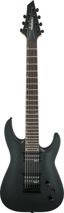 Guitare électrique 7 cordes Jackson Guitars JS SERIES DINKY ARCH TOP JS22-7 DKA HT (noir satiné)
