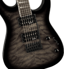 Jackson Guitars JS SERIES DINKY JS20 DKQ 2PT Electric Guitar (Transparent Black Burst)